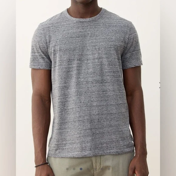 Marine Layer Signature Crew T-Shirt Grey L - Picture 1 of 7